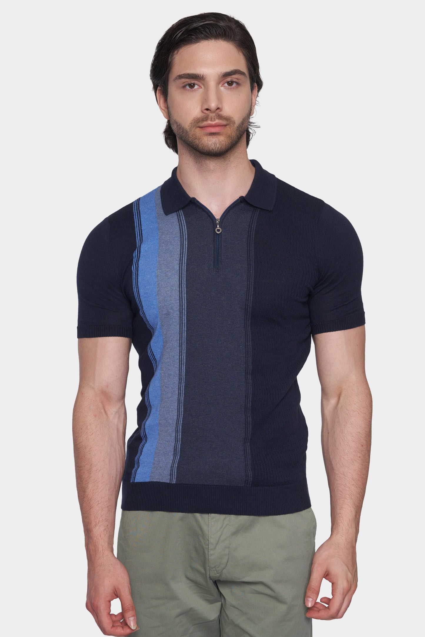 The Mercerized Cotton Polo (Marine Ocean)