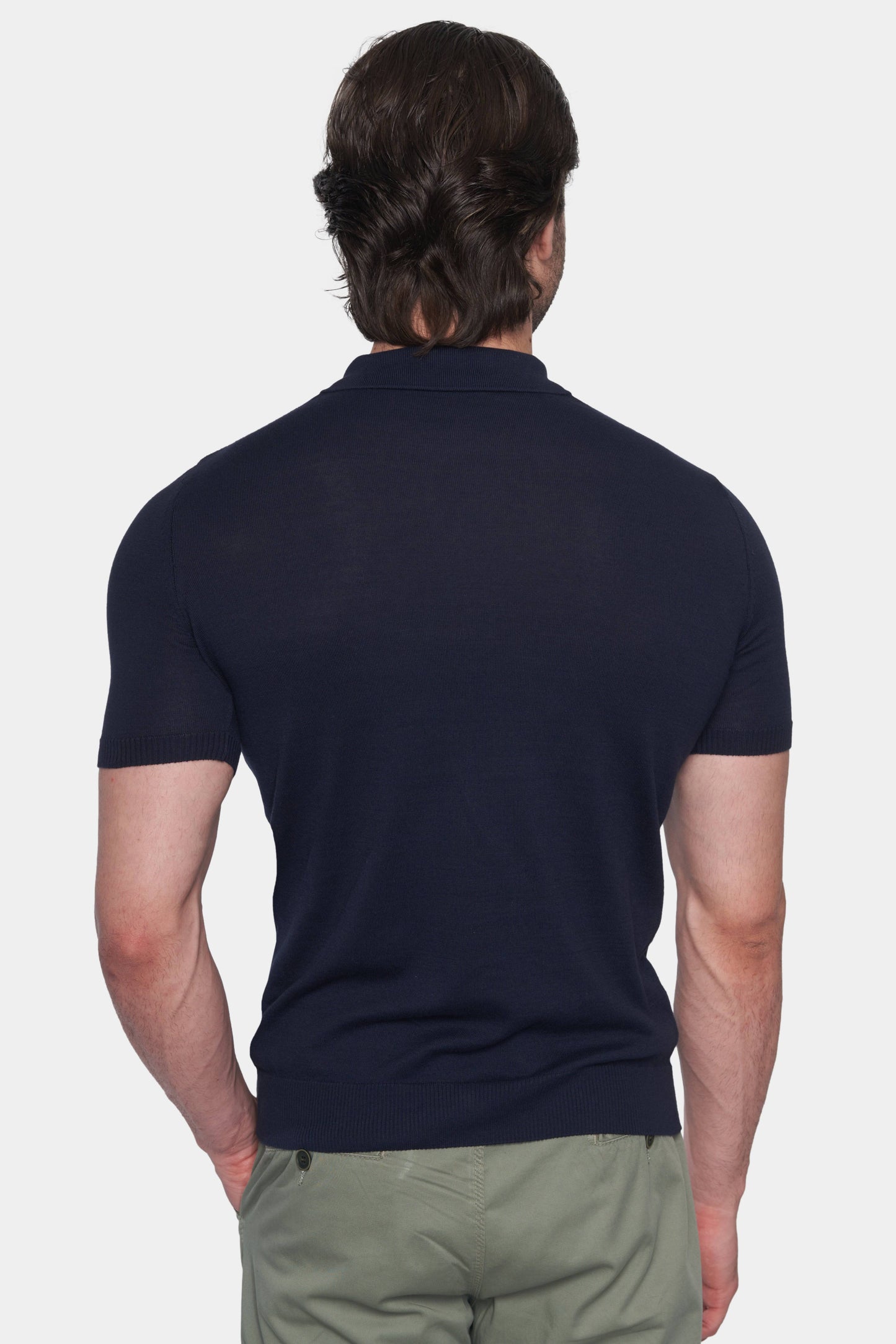 The Mercerized Cotton Polo (Marine Ocean)