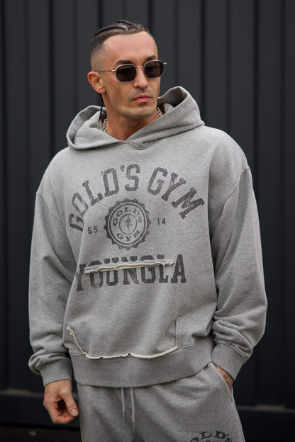 5167 - Gold's Iron Legacy Crest Hoodies