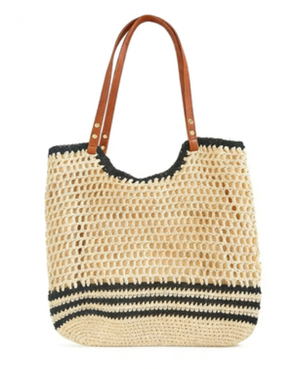 Vacation Shoulder Tote – Bohemian Hollow-Out Woven Bag, Large Beach Purse, Versatile Casual Carryall
