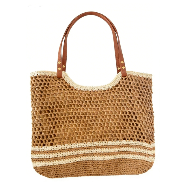 Vacation Shoulder Tote – Bohemian Hollow-Out Woven Bag, Large Beach Purse, Versatile Casual Carryall