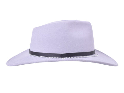 Outdoor Merino Wool for Woman Felt Hat Cattle Queen
