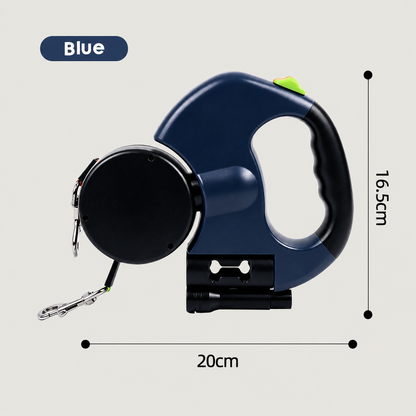 DuoLeash™ — Dual Retractable Dog Leash for 2 Dogs