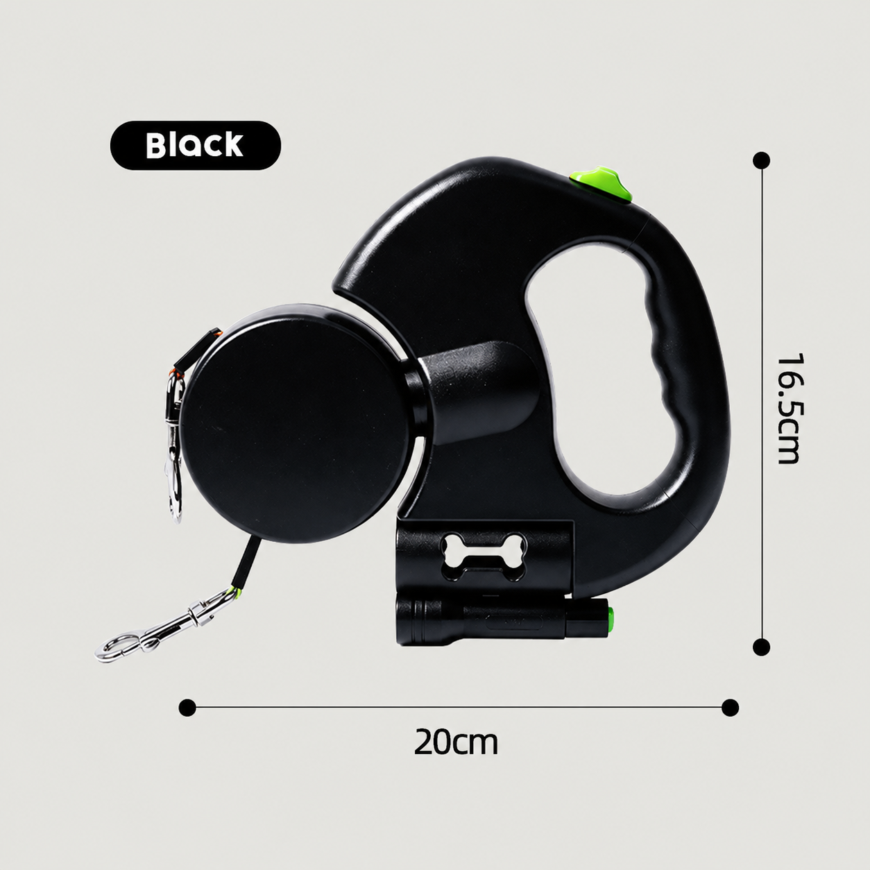DuoLeash™ — Dual Retractable Dog Leash for 2 Dogs