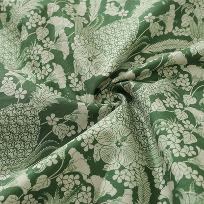 Hawaiian Shirt For Men Beauty of the Tropics By Jen Delaney Shirt Camp Collar 100% Cotton