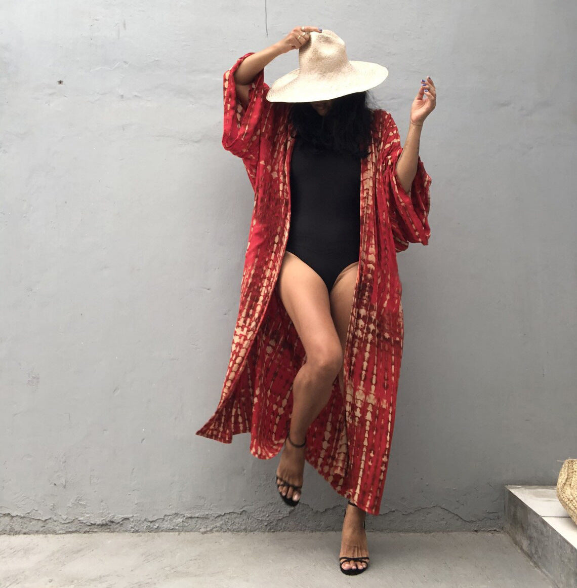 Beach Cover-Up Kimono ¨C Women¡¯s Bikini Outerwear, Vacation Sarong Swimsuit Dress