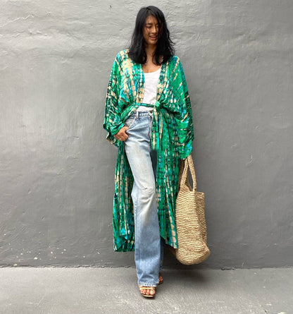 Beach Cover-Up Kimono ¨C Women¡¯s Bikini Outerwear, Vacation Sarong Swimsuit Dress