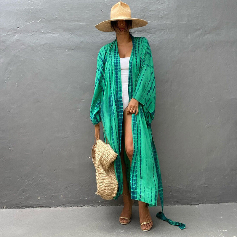Beach Cover-Up Kimono ¨C Women¡¯s Bikini Outerwear, Vacation Sarong Swimsuit Dress
