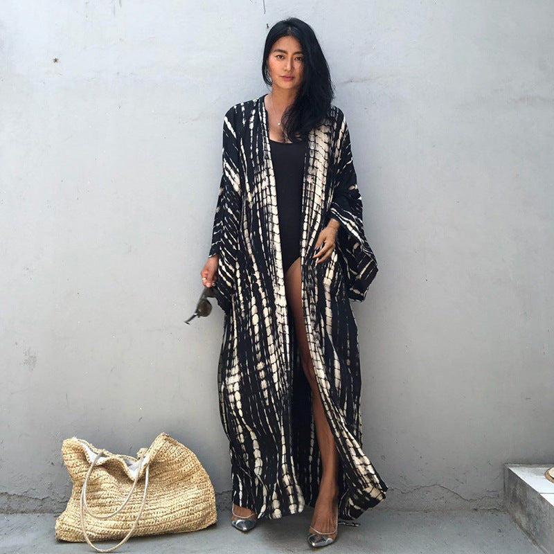 Beach Cover-Up Kimono ¨C Women¡¯s Bikini Outerwear, Vacation Sarong Swimsuit Dress