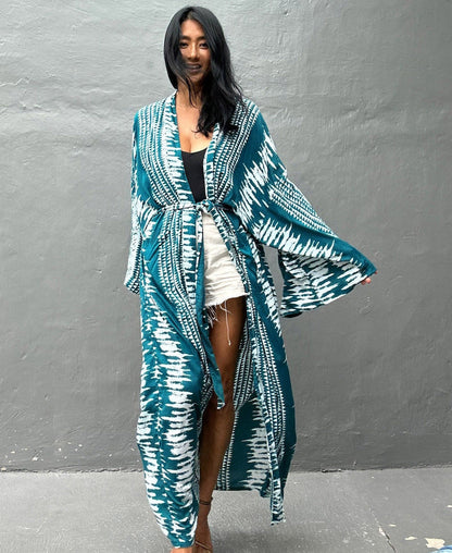 Beach Cover-Up Kimono ¨C Women¡¯s Bikini Outerwear, Vacation Sarong Swimsuit Dress
