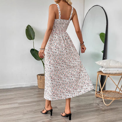 Summer women's dress floral dress