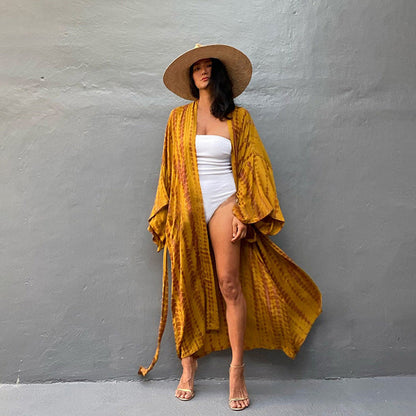 Beach Cover-Up Kimono ¨C Women¡¯s Bikini Outerwear, Vacation Sarong Swimsuit Dress
