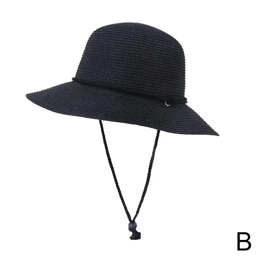 Fashion Korean Version Women's Beach Summer Sun Hat Travel Breathable Beach Sunshade Sun Hat Dome Basin Hat