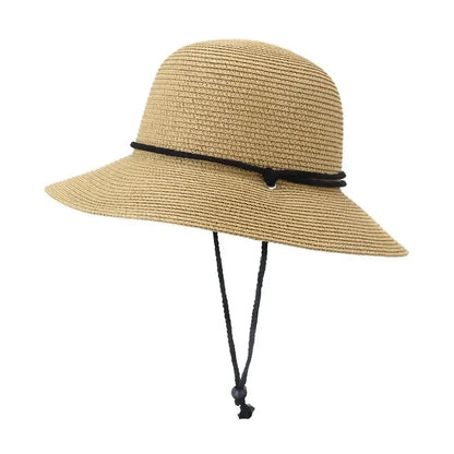 Fashion Korean Version Women's Beach Summer Sun Hat Travel Breathable Beach Sunshade Sun Hat Dome Basin Hat