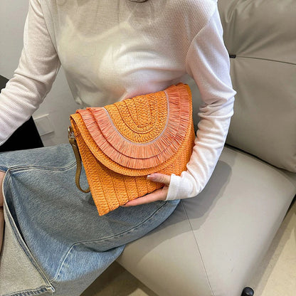 Raffia Straw Weaven Bag