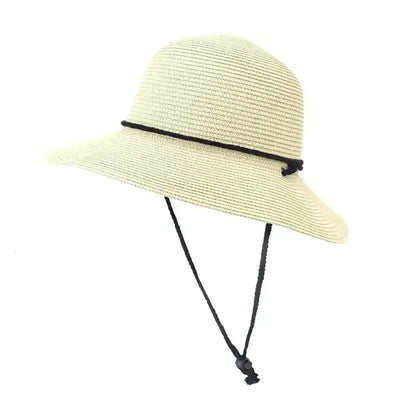 Fashion Korean Version Women's Beach Summer Sun Hat Travel Breathable Beach Sunshade Sun Hat Dome Basin Hat