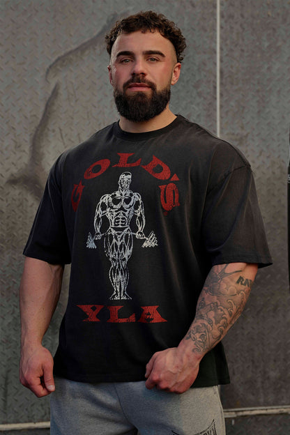 4213 - Gold's Iron Legacy Icon Tees
