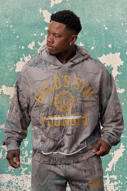 5167 - Gold's Iron Legacy Crest Hoodies