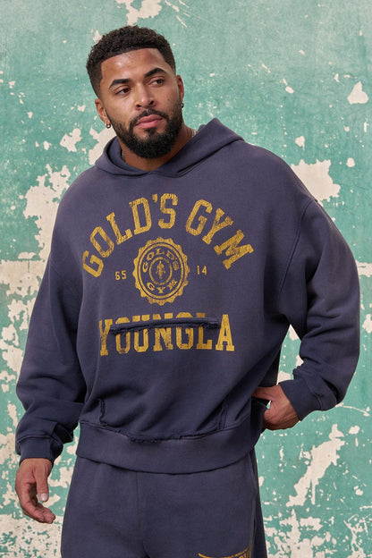 5167 - Gold's Iron Legacy Crest Hoodies