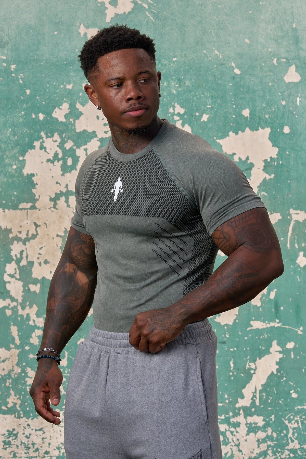 4286 - Gold's Iron Legacy Compression Tees
