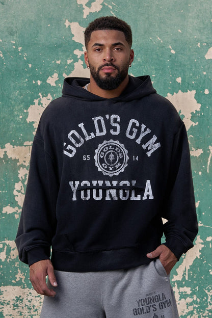 5167 - Gold's Iron Legacy Crest Hoodies