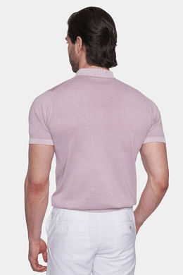 The Mercerized Cotton Polo (Lavender)